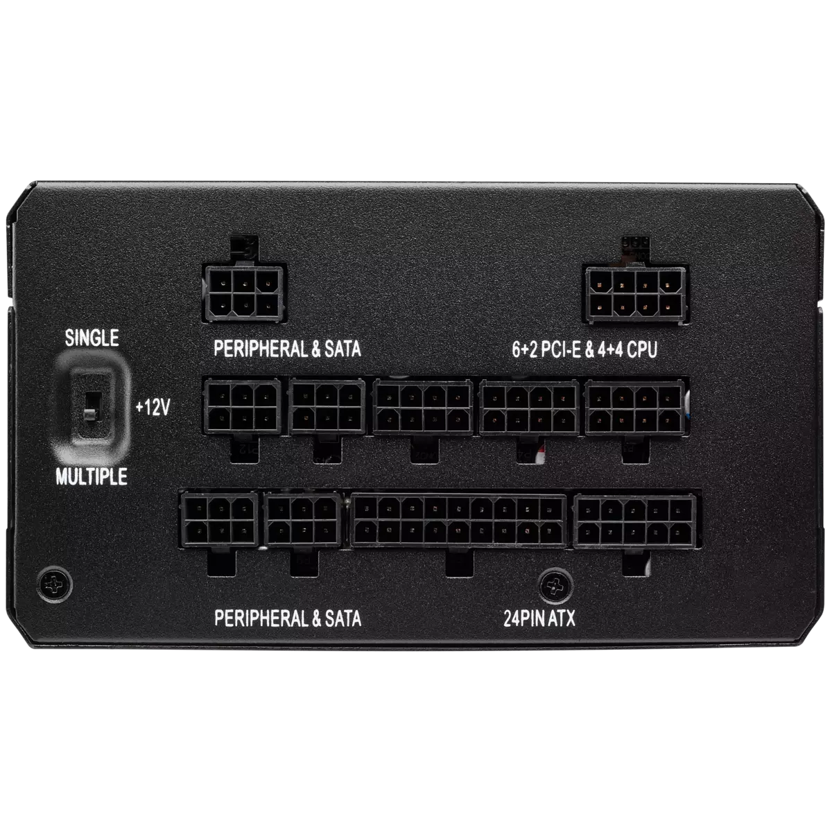 CORSAIR HX SERIES HX750 750 WATT 80 PLUS PLATINUM CERTIFIED FULLY MODULAR POWER SUPPLY - 3