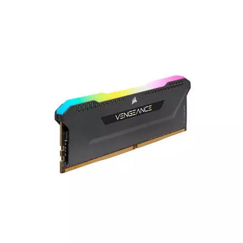 CORSAIR VENGEANCE RGB PRO SL 8GB DDR4 DRAM 3200MHz C16 RAM KIT (BLACK)-gallery-1