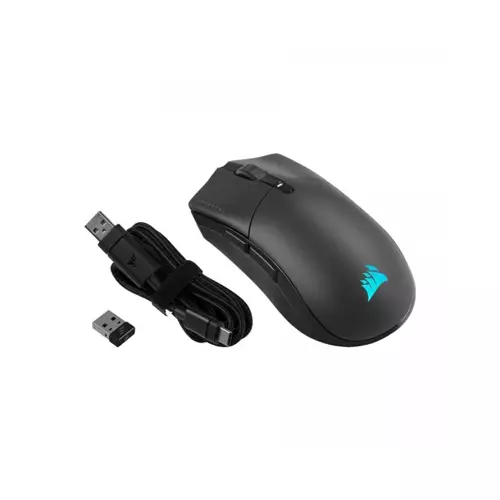CORSAIR SABRE RGB PRO CHAMPION SERIES ULTRA-LIGHTWEIGHT FPS/MOBA WIRELESS BLACK GAMING MOUSE-2