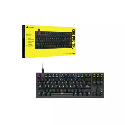 CORSAIR K60 PRO TKL RGB TENKEYLESS OPTICAL-MECHANICAL GAMING KEYBOARD-2