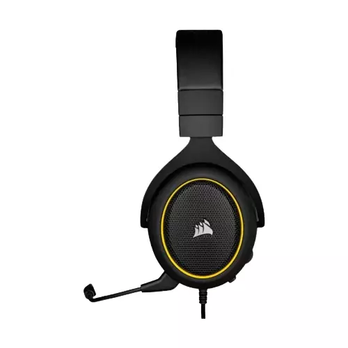 CORSAIR HS60 PRO SURROUND WIRED GAMING HEADPHONE-YELLOW - 0