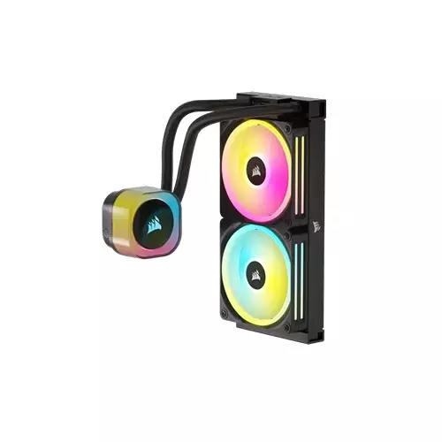 CORSAIR ICUE LINK H100I RGB LIQUID CPU COOLER-gallery-1