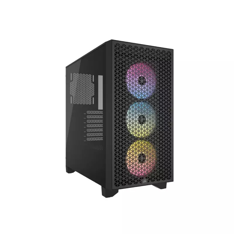 CORSAIR 3000D RGB AIRFLOW MID-TOWER BLACK CASE