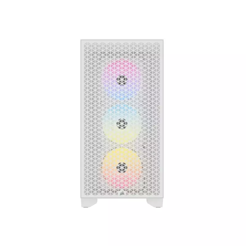 CORSAIR 3000D RGB AIRFLOW MID-TOWER WHITE CASE-gallery-1