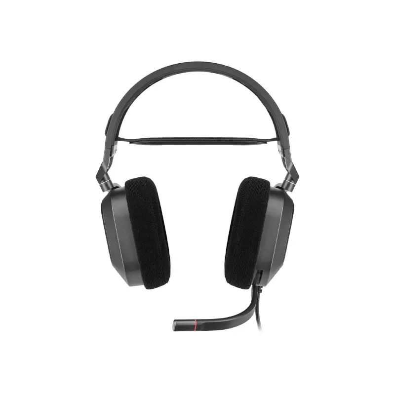 CORSAIR HS80 RGB USB WIRED GAMING HEADSET (CARBON ) - 1