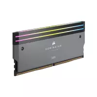 CORSAIR DOMINATOR TITANIUM RGB 16GB DDR5 DRAM 6000MHZ CL30 AMD XMP DESKTOP RAM (GREY)