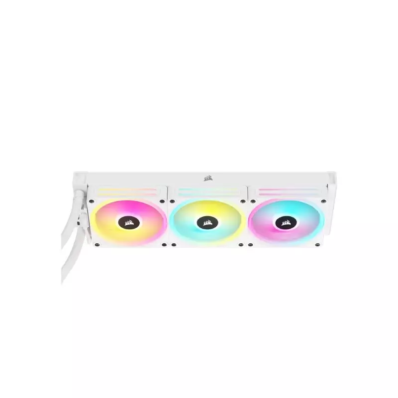 CORSAIR ICUE LINK H150I RGB ALL IN ONE LIQUID WHITE CPU COOLER-gallery-3