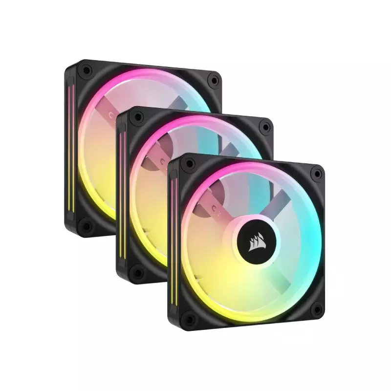 CORSAIR ICUE LINK QX120 RGB 120MM PWM TRIPLE CASE FANS