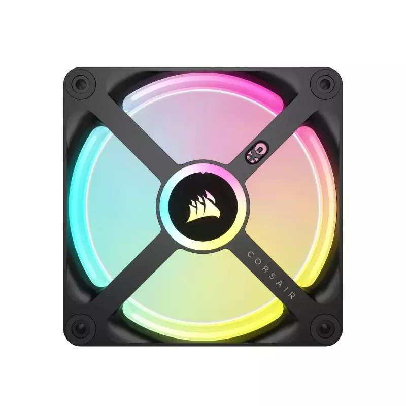 CORSAIR ICUE LINK QX120 RGB 120MM PWM TRIPLE CASE FANS-gallery-1