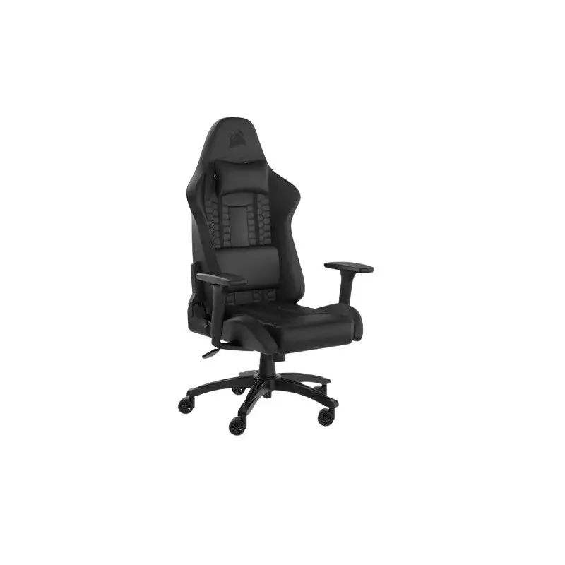 CORSAIR TC100 RELAXED Leatherette Black Gaming Chair-gallery-3
