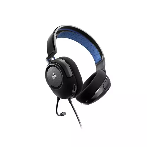 Corsair HS35 v2 Stereo Multiplatform Gaming Headset (BLUE)-1