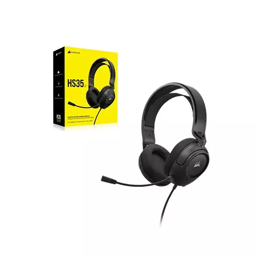 Corsair HS35 v2 Stereo Multiplatform Gaming Headset (BLUE)-2