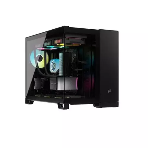 Corsair 2500X Mid-Tower ATX Dual Chamber High Airflow Tempered Glass Smart Case
