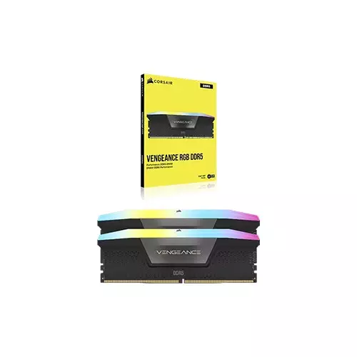 Corsair VENGEANCE RGB 48GB (2x24GB) 7200MT/s DDR5 Desktop Ram Kit-2