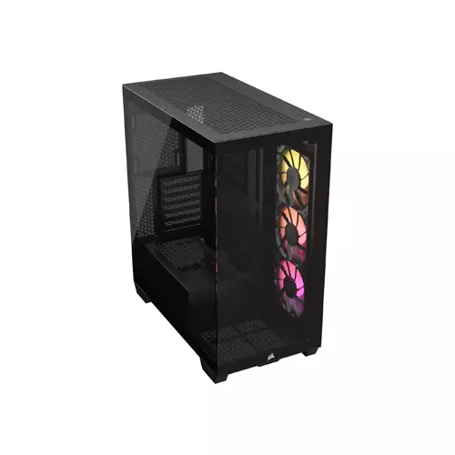 CORSAIR 3500X Mid-Tower ARGB ATX Gaming Case - 0
