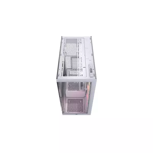 CORSAIR 3500X Mid-Tower ATX Gaming Case (White)-3