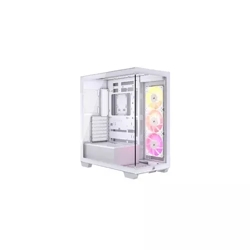 Corsair 3500X ARGB Mid-Tower Desktop Case (White)
