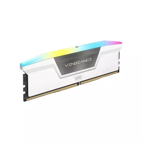 Corsair VENGEANCE RGB 16GB DDR5 6000MHz Desktop RAM (White)-1