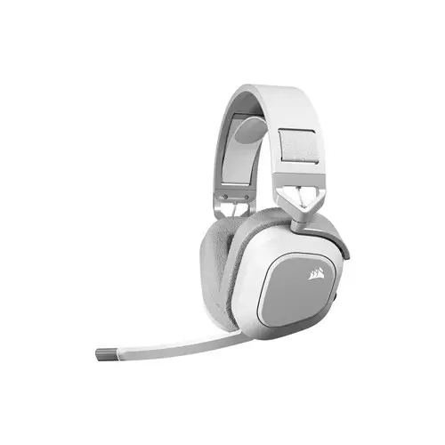 Corsair HS80 MAX WIRELESS Gaming Headset - White-gallery-1