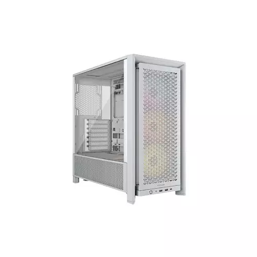 Corsair FRAME 4000D RS ARGB Modular Mid-Tower ATX Desktop Case (White)