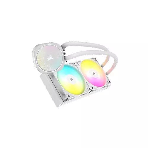 Corsair NAUTILUS 240 RS ARGB Liquid CPU Cooler - White-1