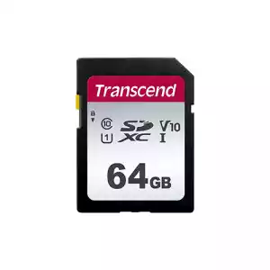Transcend UHS-I SD 300S 64GB 100Mbps SDXC/SDHC Memory Card