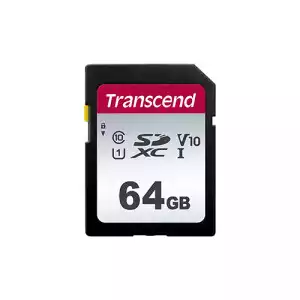 Transcend UHS-I SD 300S 64GB 100Mbps SDXC/SDHC Memory Card