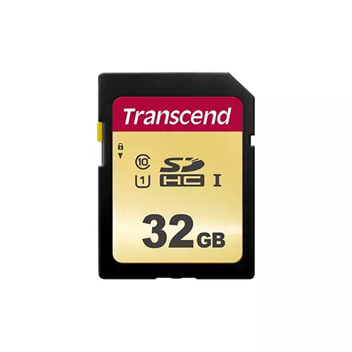 Transcend 500S 32GB SDXC/SDHC Class 10 UHS-I U1 Memory Card