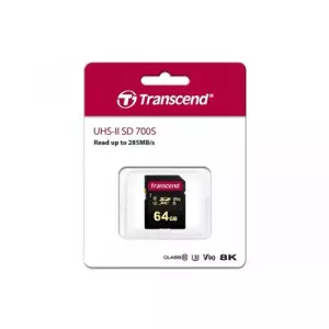 Transcend SDC700S 64GB SDXC Class3 UHS-II SD Memory Card-1