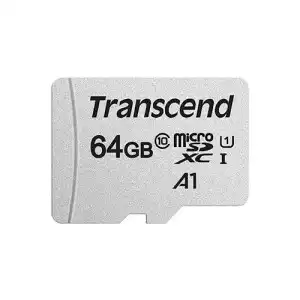 Transcend MicroSDXC/SDHC 300S 64GB Class 10 Memory Card