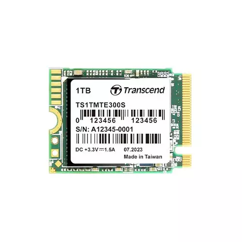 Transcend TS1TMTE300S 1TB M.2 2230 NVMe PCIe Gen3 x4 Internal SSD