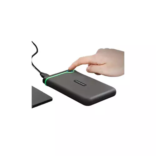 Transcend J25M3S 2TB USB 3.1 Iron Gray Slim External HDD - 4