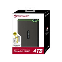 Transcend StoreJet 25M3C Slim Type-C 4TB Portable Hard Disk Drive