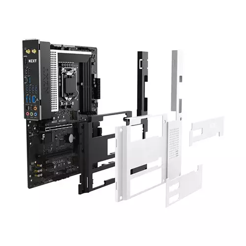 NZXT N7 Z590 LGA 1200 10th and 11th Gen WiFi ATX Motherboard (White)-1