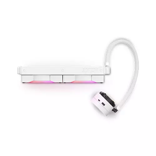 NZXT Kraken X63 RGB 280mm All in One Liquid CPU Cooler (white) - 2