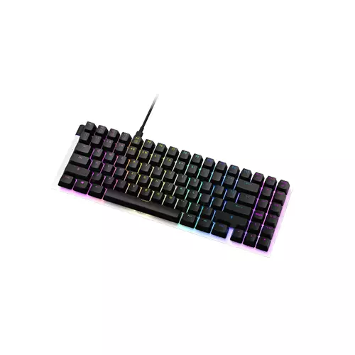 NZXT FUNCTION MINITKL COMPACT RGB MECHANICAL GAMING KEYBOARD MATTE WHITE (KB-175US-WR) - 1
