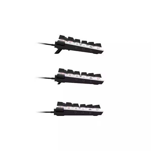 NZXT FUNCTION MINITKL COMPACT RGB MECHANICAL GAMING KEYBOARD MATTE WHITE (KB-175US-WR) - 2