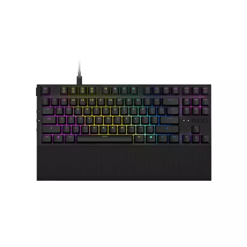 NZXT FUNCTION TENKEYLESSL COMPACT RGB MECHANICAL GAMING KEYBOARD (KB-1TKUS-BR)
