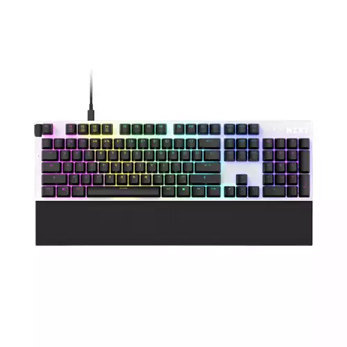 NZXT FUNCTION COMPACT RGB MECHANICAL GAMING KEYBOARD (KB-1FSUS-WR)
