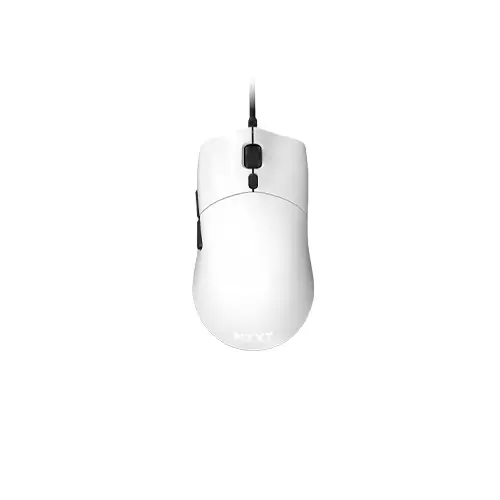 NZXT LIFT LIGHTWEIGHT AMBIDEXTROUS MOUSE (WHITE) - 1