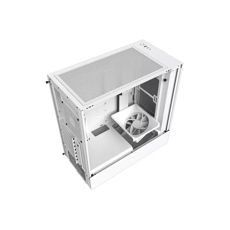 NZXT CC-H51FW-01 H5 FLOW COMPACT MID-TOWER AIRFLOW CASING WHITE - 3