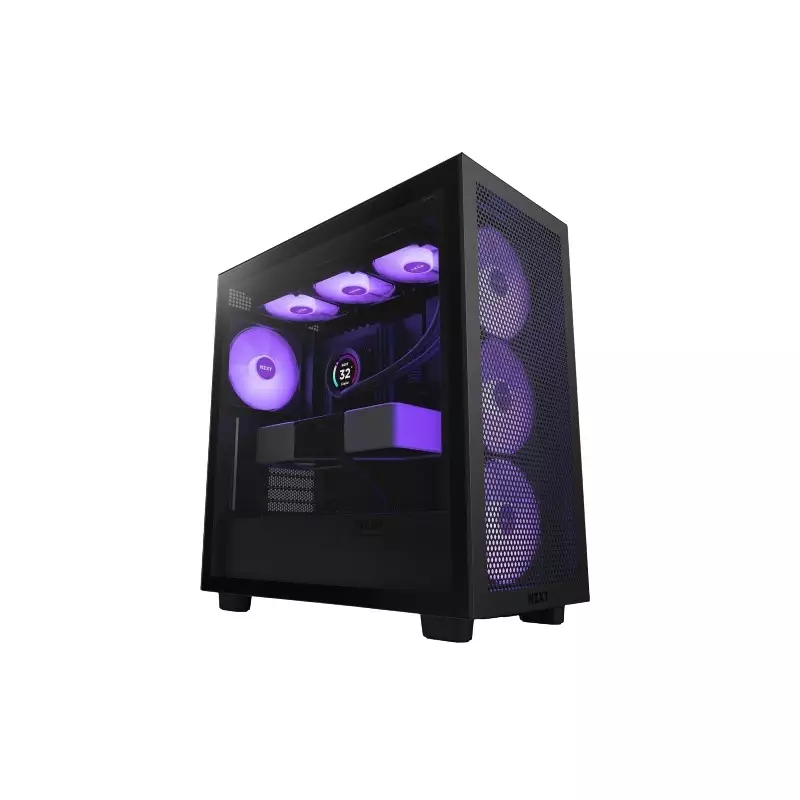NZXT H7 Flow RGB ATX Mid-Tower Case (Black)