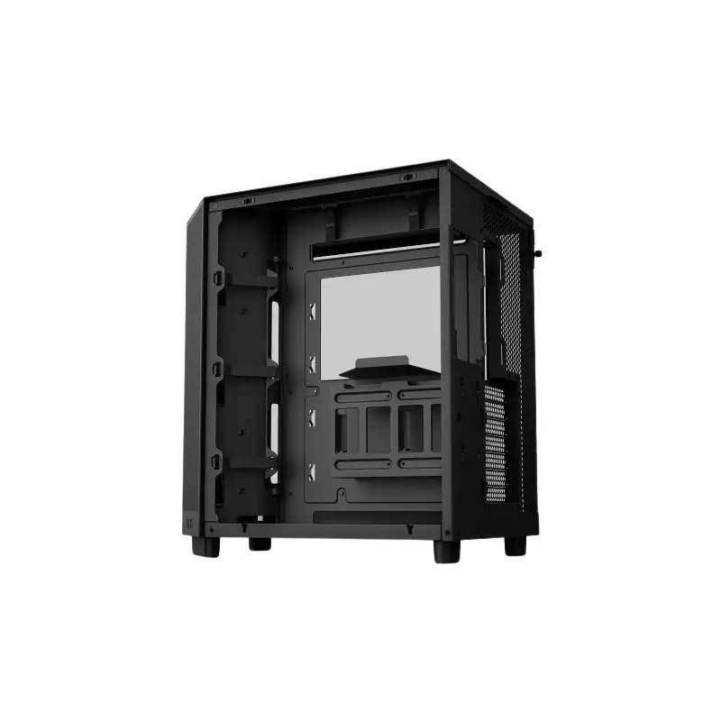 NZXT H6 Flow RGB Compact Dual-Chamber Mid-Tower Airflow Case (Black)-4
