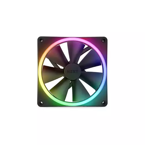 NZXT F120 RGB DUO 120mm RGB Casing Fan (Black)
