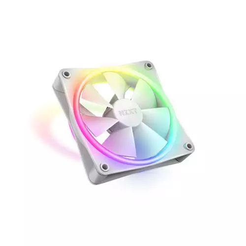 NZXT F120 RGB DUO 120mm RGB Casing Fan (White)-1