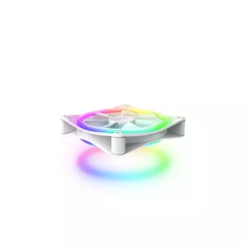 NZXT F120 RGB DUO 120mm RGB Casing Fan-Triple Pack (White)-gallery-1