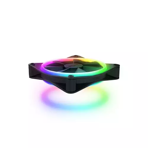 NZXT F120 RGB DUO 120mm RGB Casing Fan-Triple Pack (Black)-gallery-1