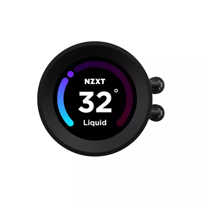NZXT Kraken Elite RL-KR24E-B1 240mm AIO CPU Liquid Cooler with LCD Display - 2