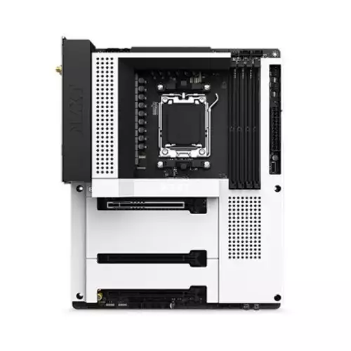 NZXT N7 B650E AM5 ATX AMD Gaming Motherboard - White