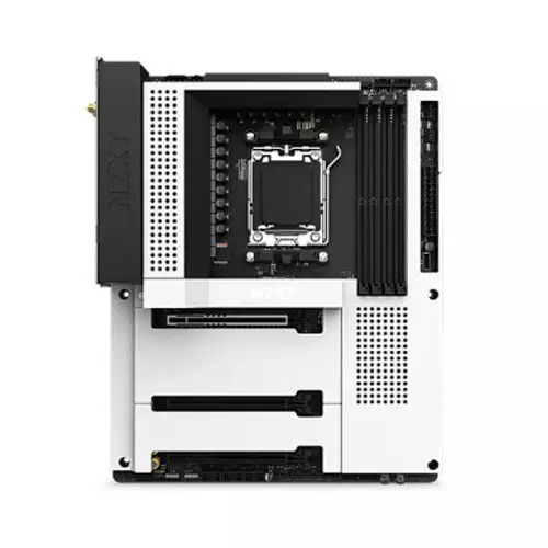 NZXT N7 B650E AM5 ATX AMD Gaming Motherboard - White